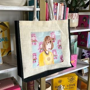 Rare Ashley Longshore Canvas Tote